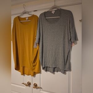 NWT Lot Of 2 LuLaRoe Irma Tunics XL